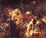 The Death of Sardanapalus Eugene Delacroix